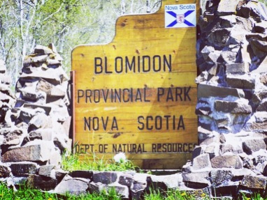 Camping with dogs at Blomidon Provincial Park, a dog-friendly campground